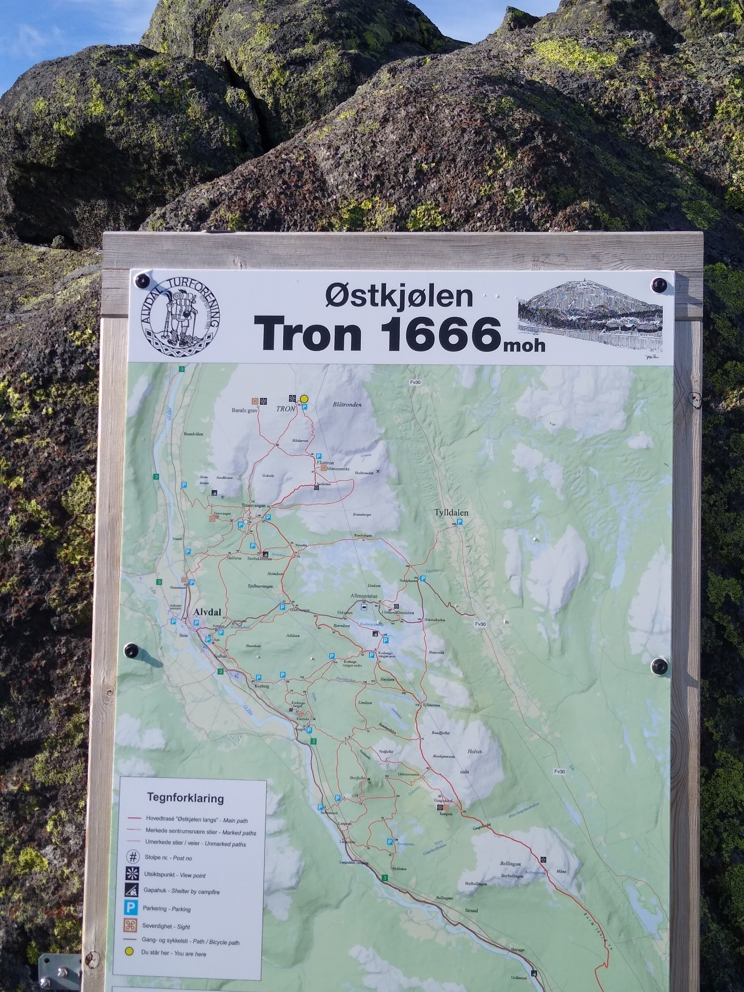 Tron (Tronfjellet), Alvdal